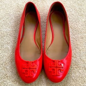 Tory Burch Orange Flats